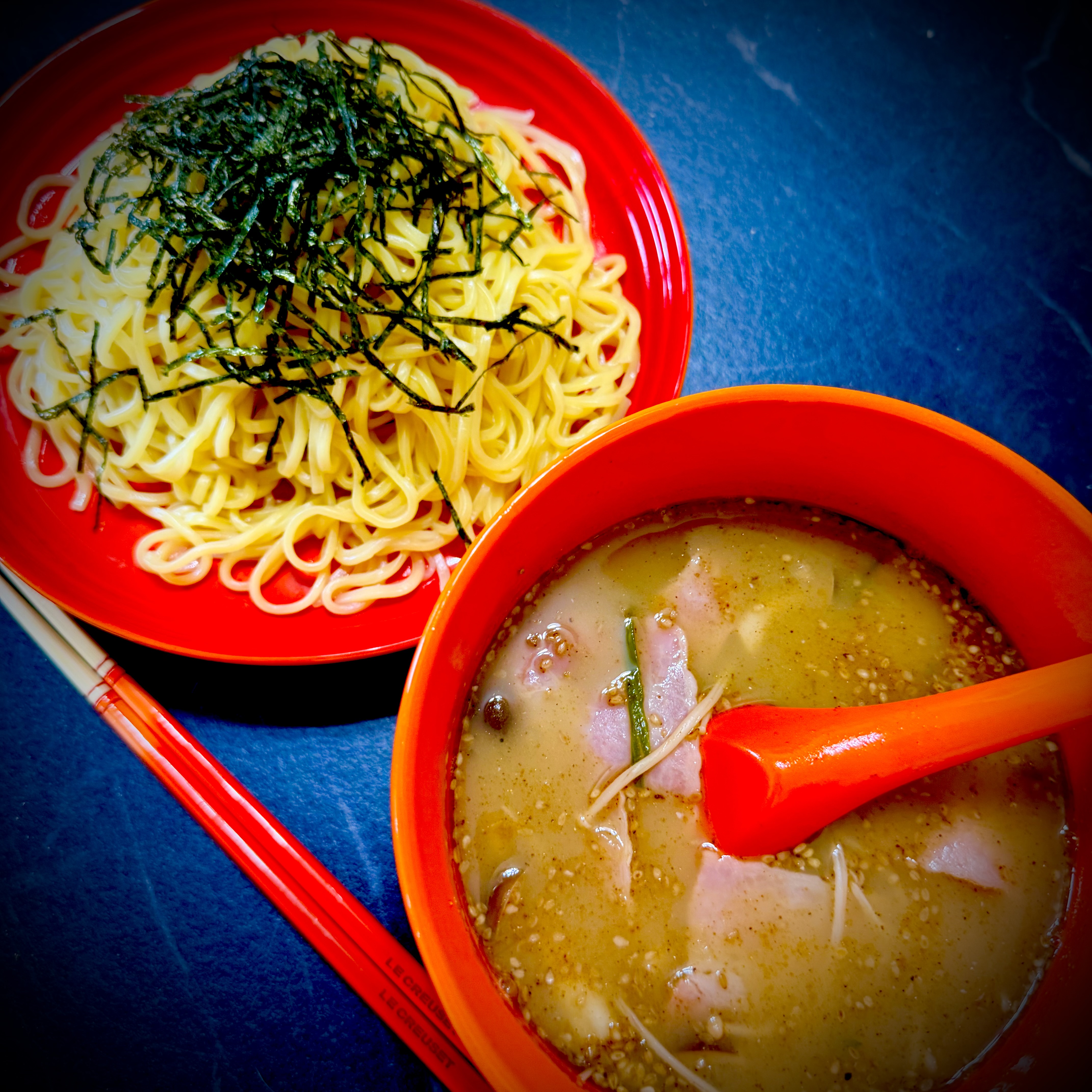 出汁ウマ 魚介豚骨つけ麺 熱盛り