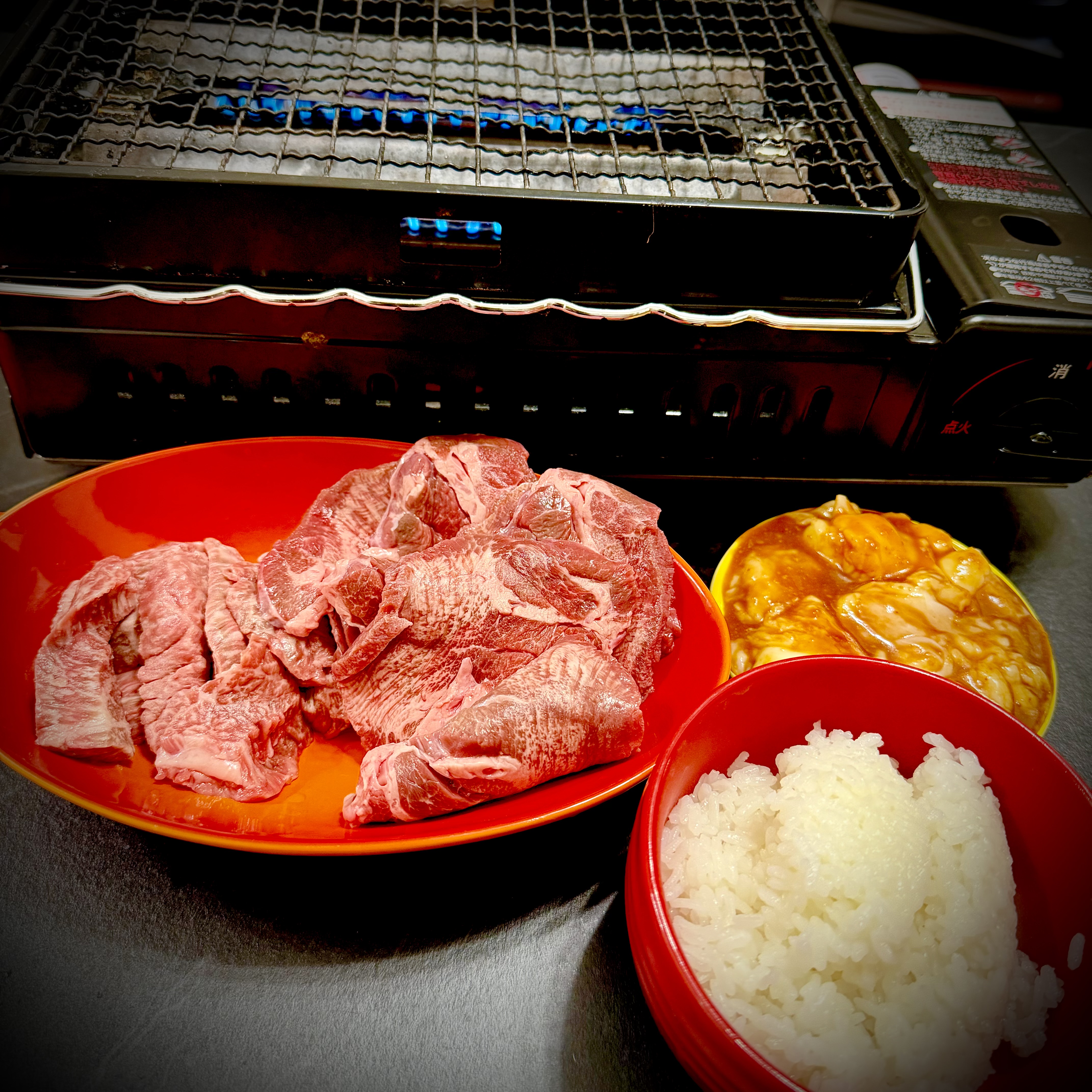 冷凍庫の奥のお宝牛の焼き肉パーティー