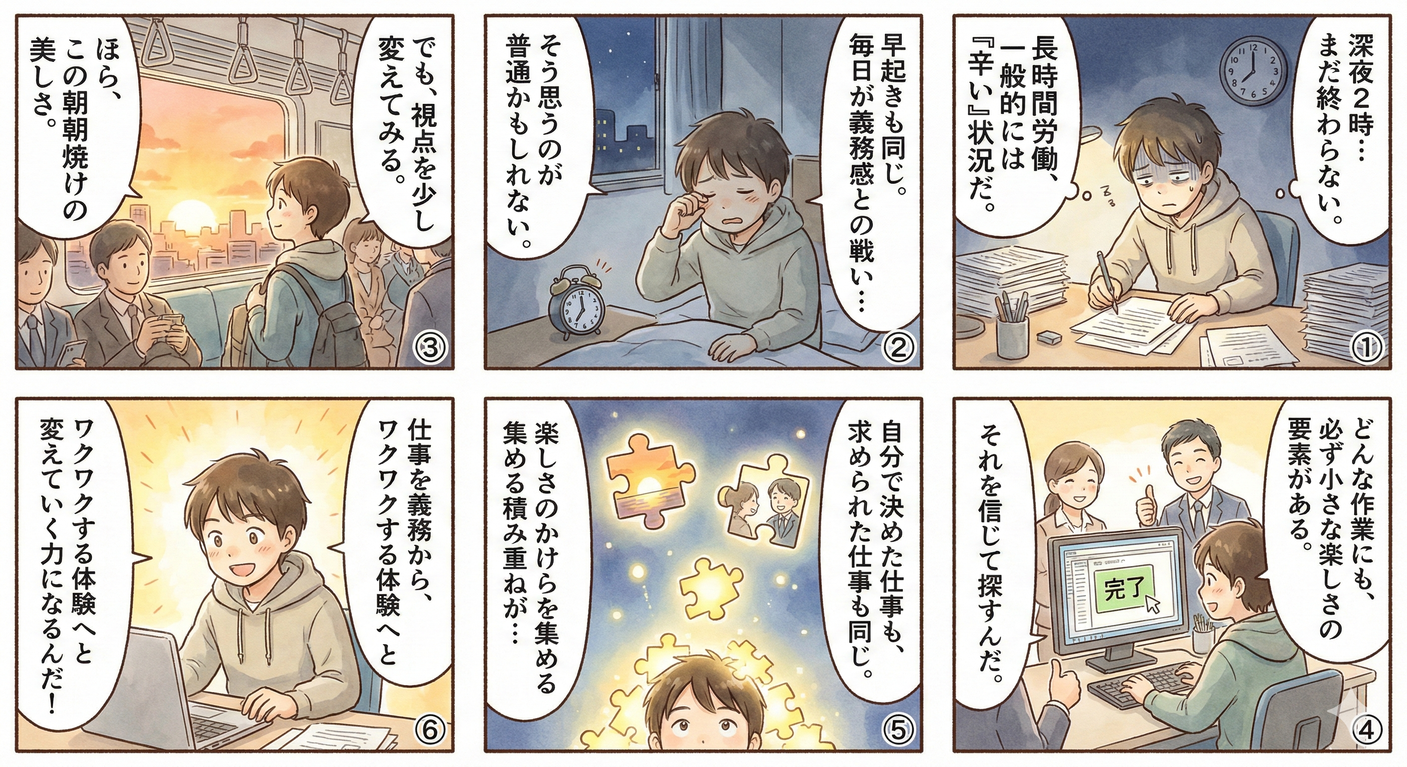 Finding Joy in Every Task - Visual