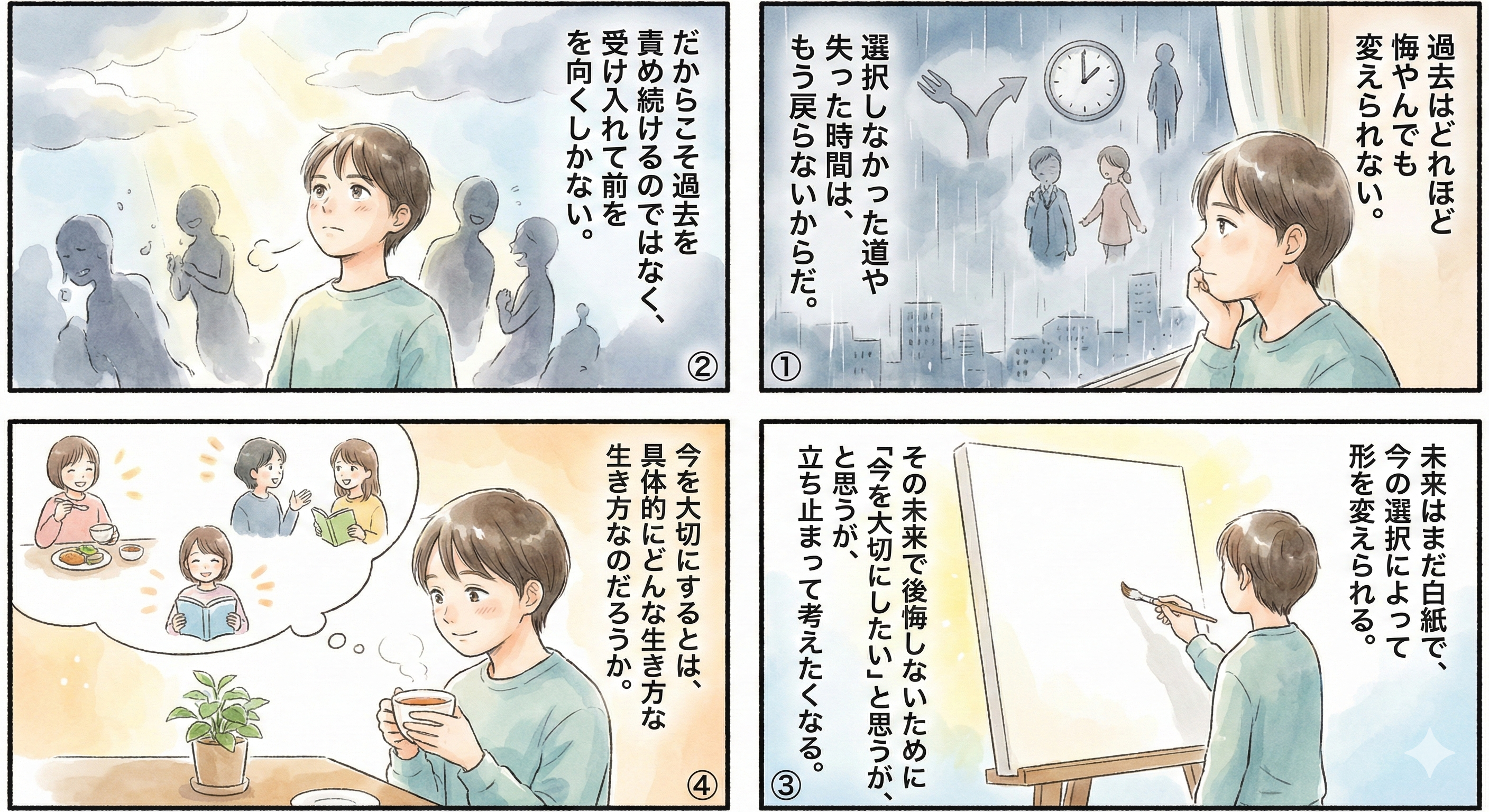 Holding the Present - Visual