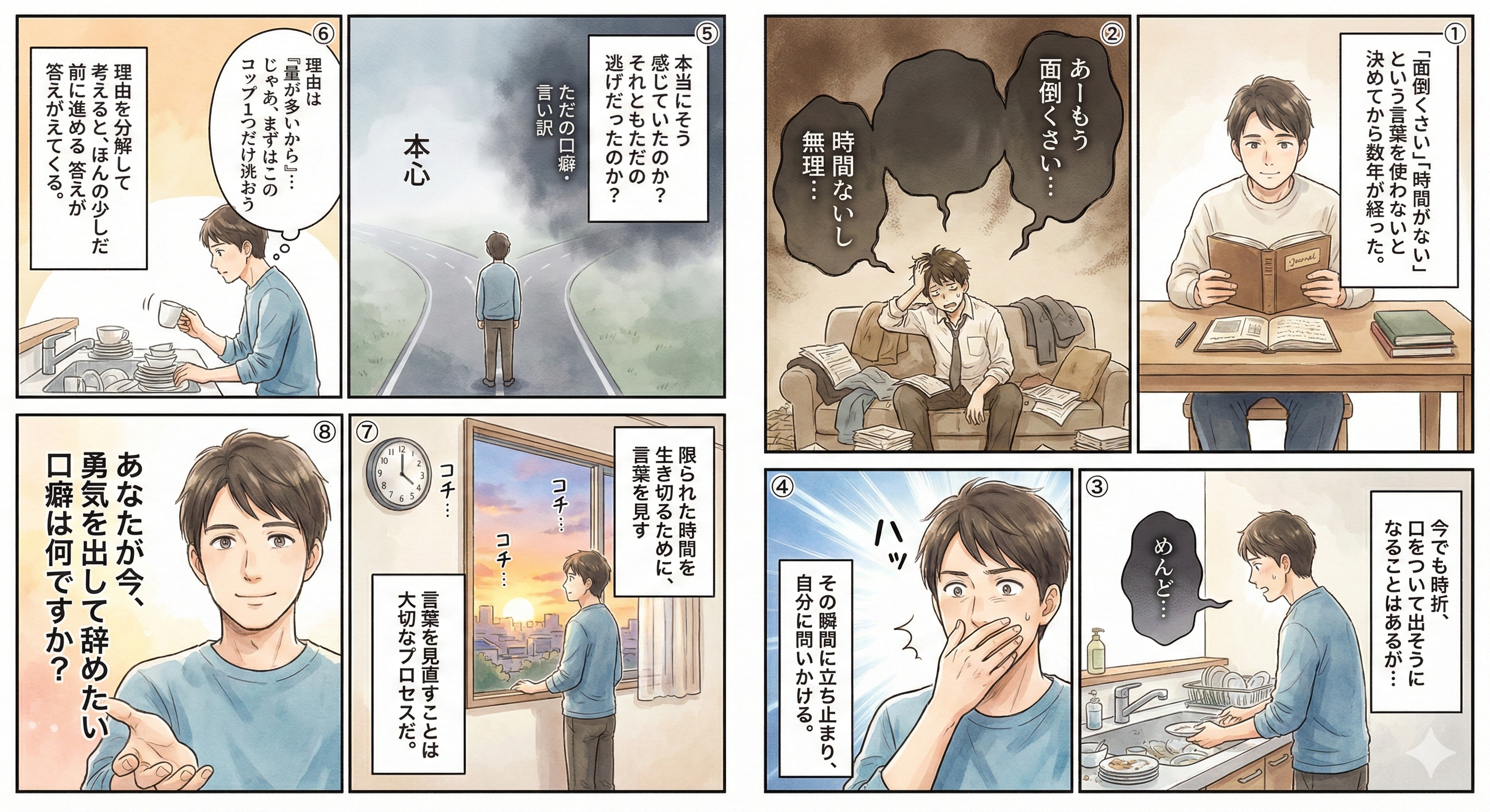 The Habit You Let Go - Visual