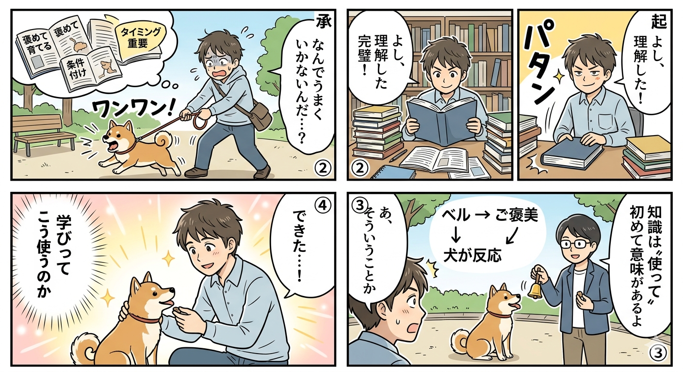 Learning Lives Through Action - Visual