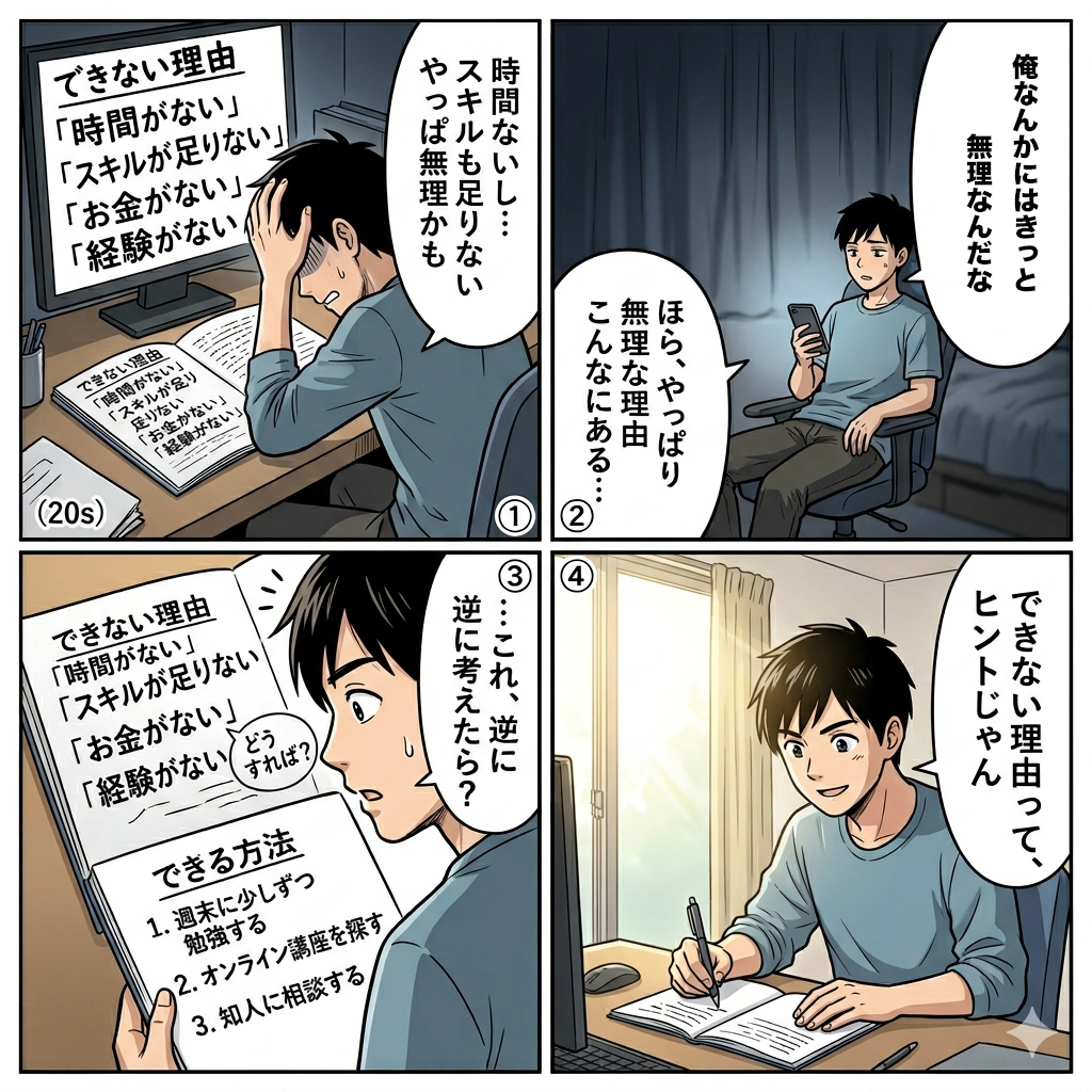 Turn Reasons Into Paths - Visual