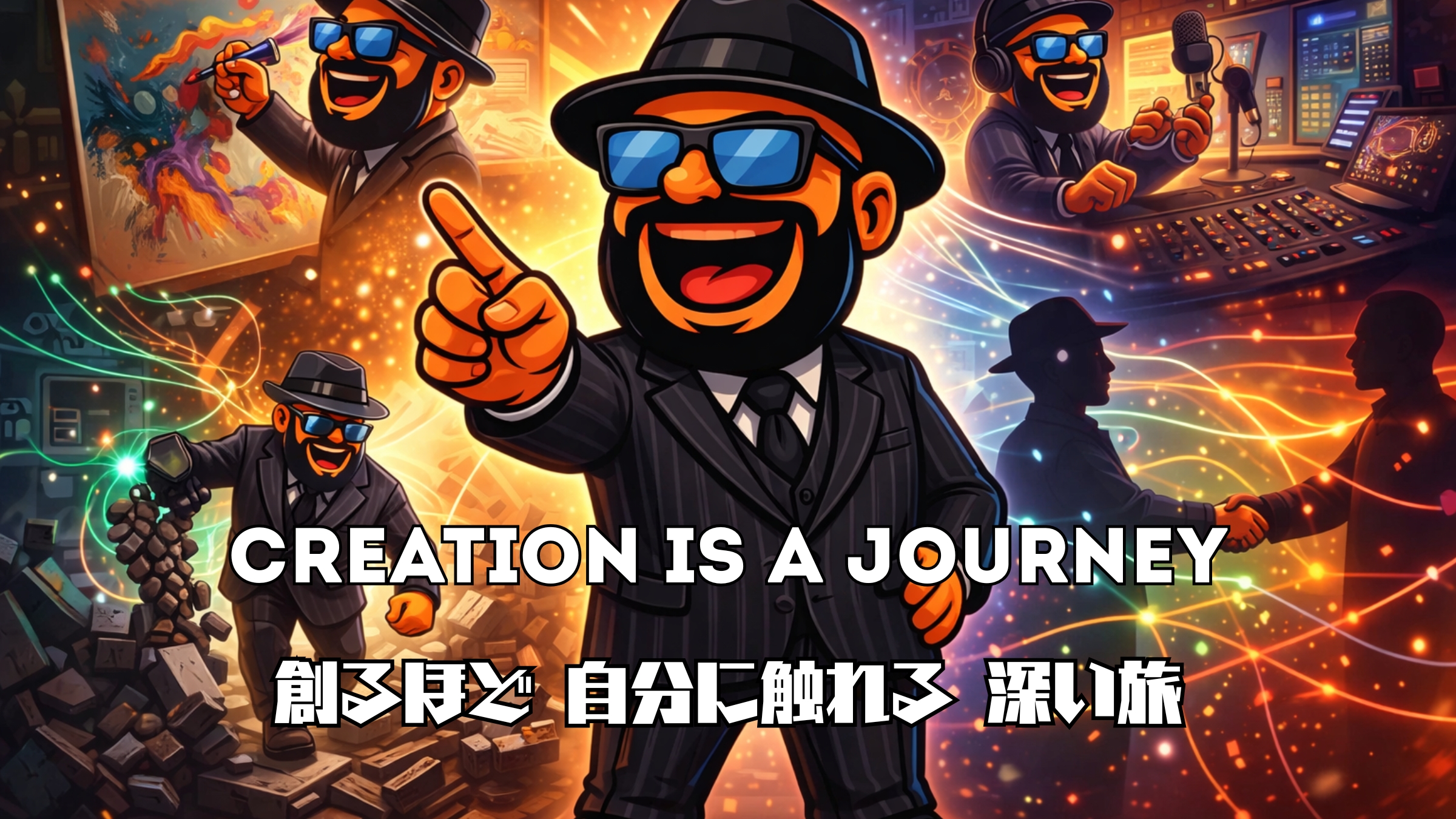 Creation is a journey - Artwork