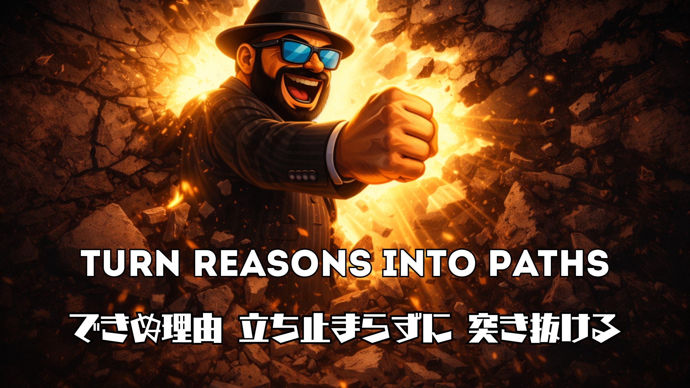 Turn Reasons Into Paths - Artwork