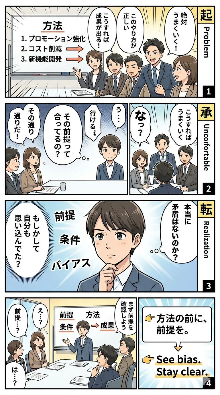 See bias. Stay clear - Visual