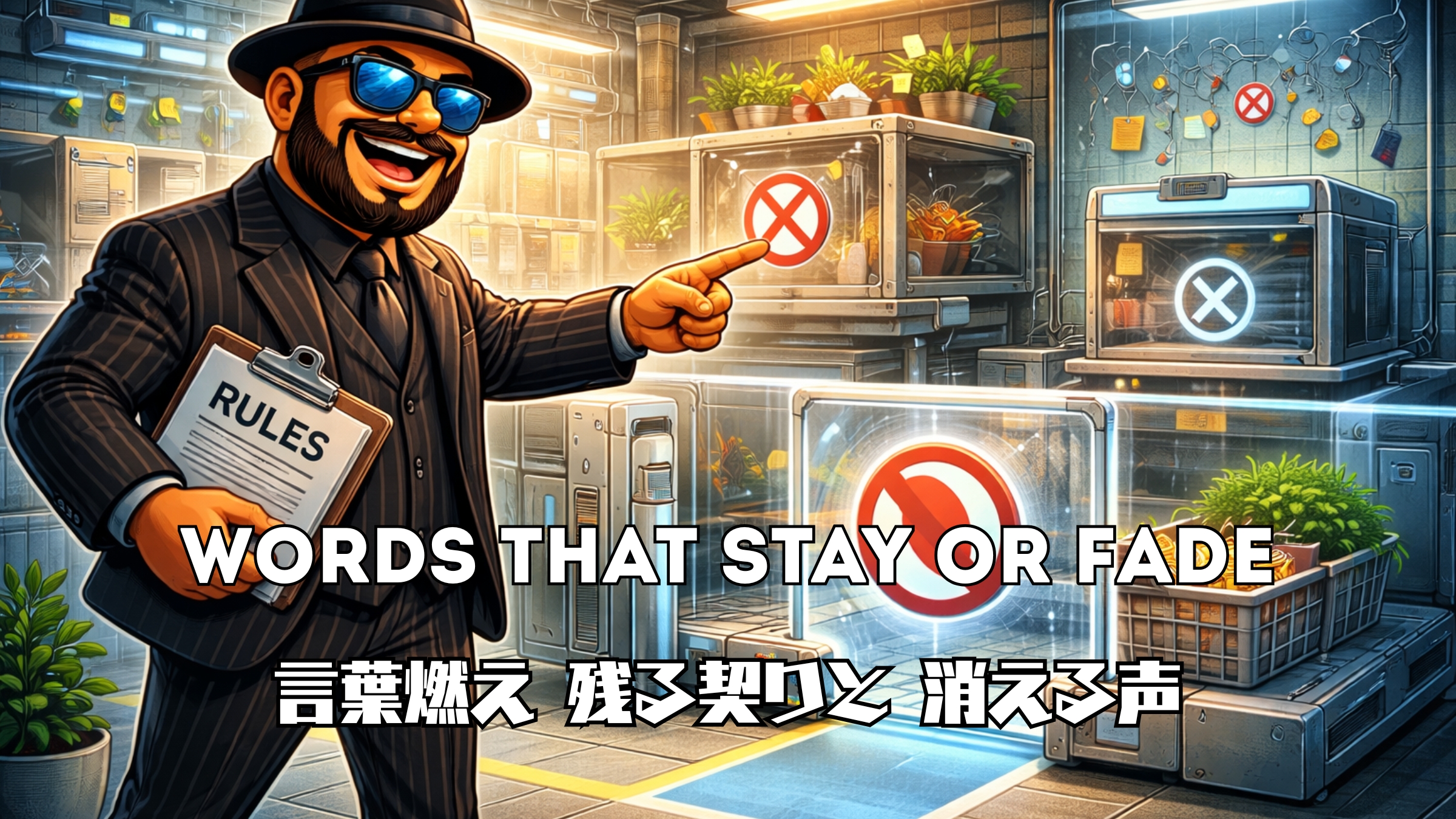 Words That Stay or Fade - Artwork